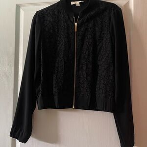 Michael Kors Black Lace Women's Jacket